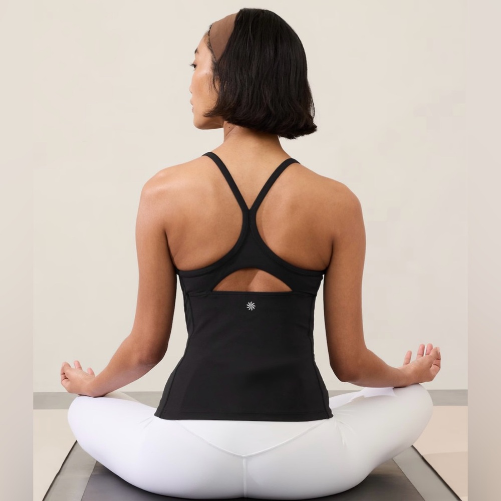 Athleta Vital Built-in Bra Tank Black